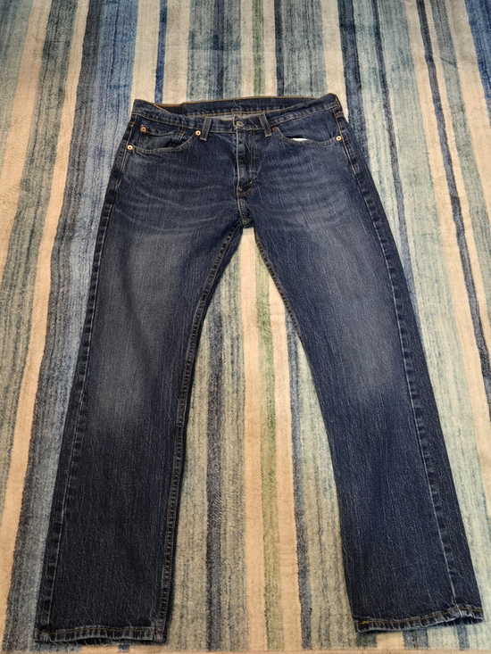 Levi's Other - Levi's 505's Blue Straight-Leg Jeans